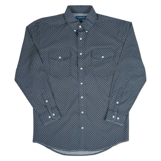 Panhandle Slim Men's Geo Print Button Down Shirt RMB4S07106