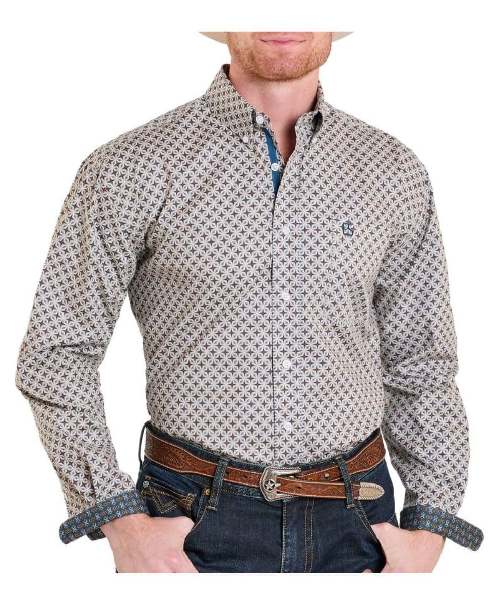 Panhandle Slim Men's Rough Stock Button Down Shirt STYLE #RMB2S07569