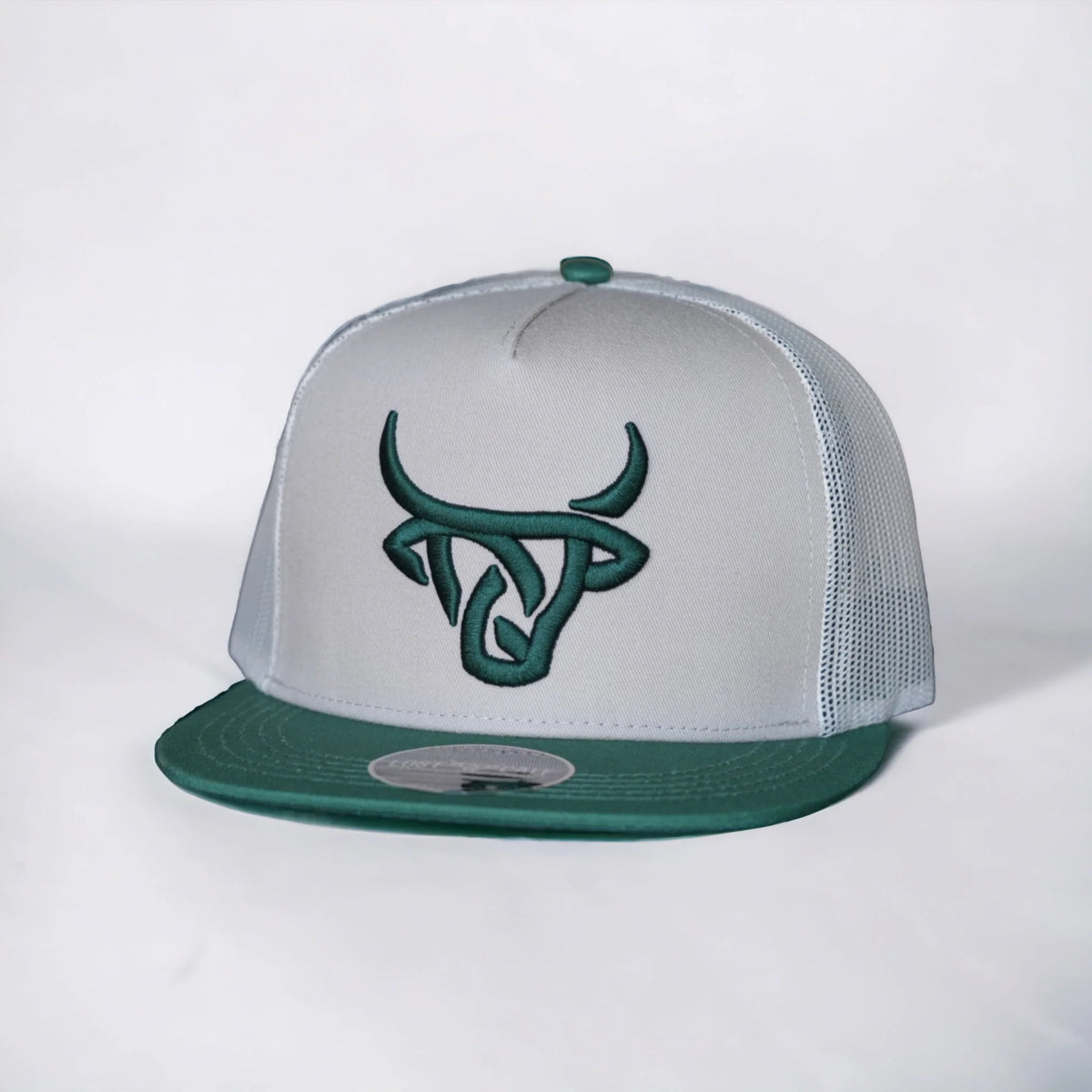 Lost Calf Forest Flat Bill Trucker Hat