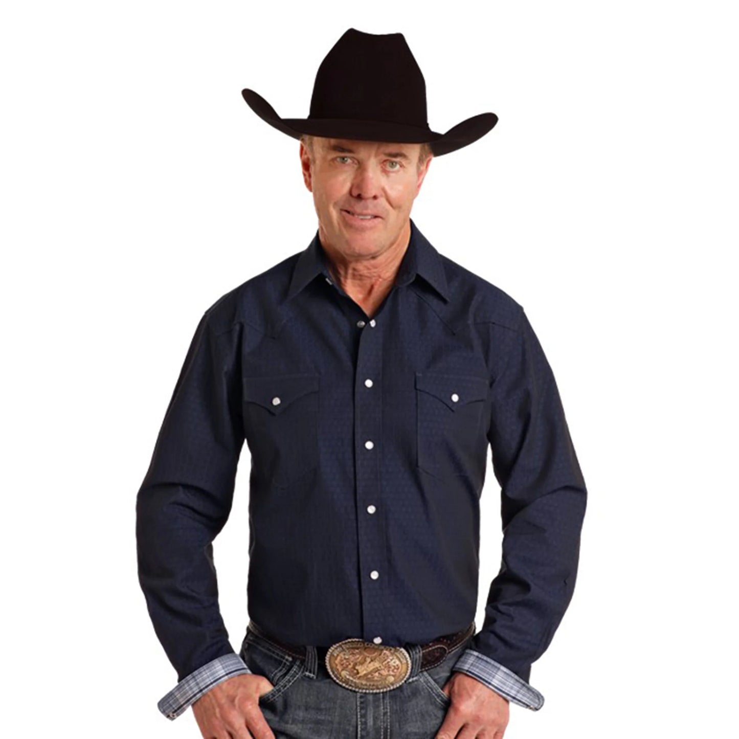 Panhandle Men's Geo Print Shirt RMN2S03168