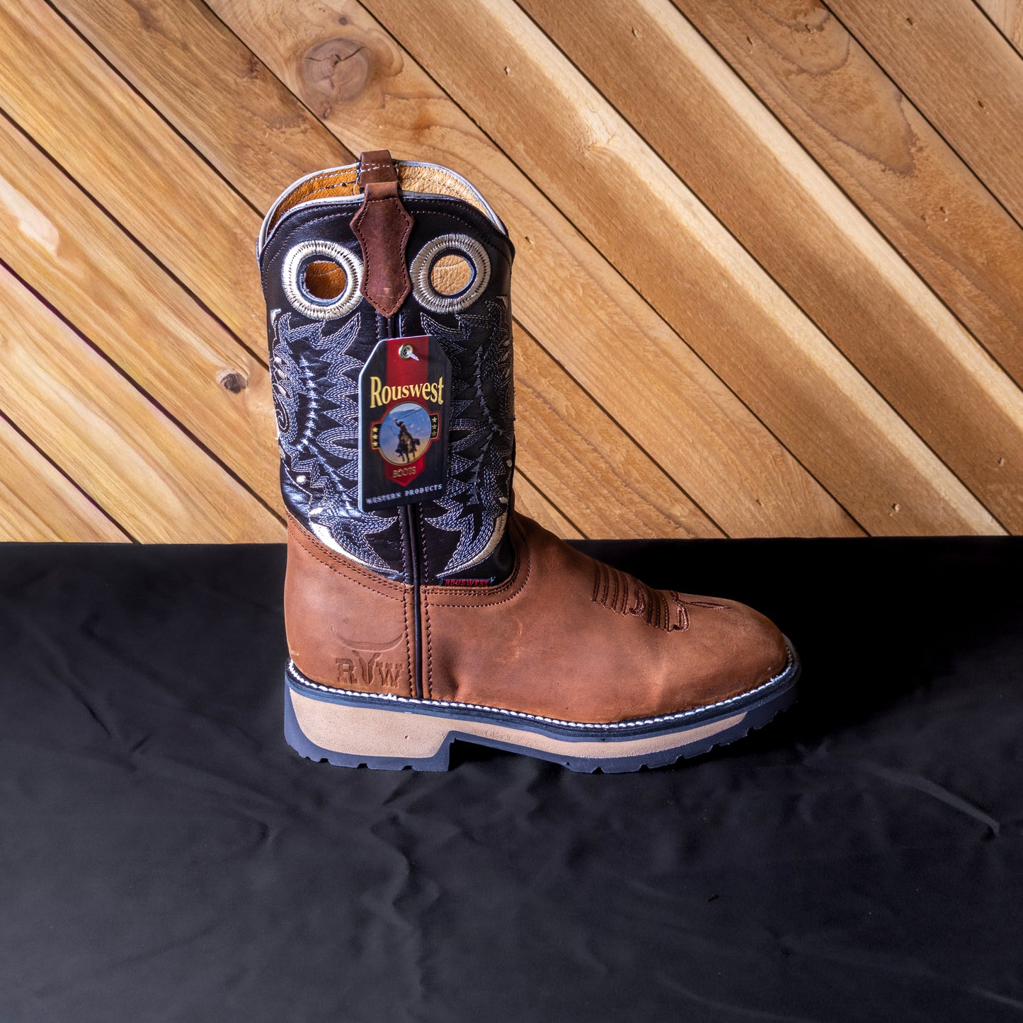 Rouswest Men's Crazy Honey Work Boots 10982850