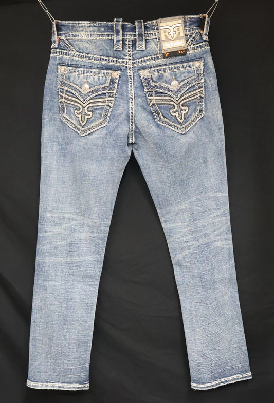 Rock Revival Men's Stan Straight Cut Jean