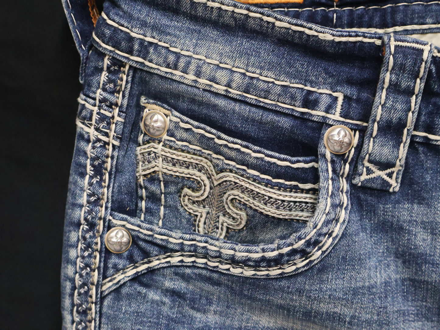 Rock Revival Men's Stan Straight Cut Jean