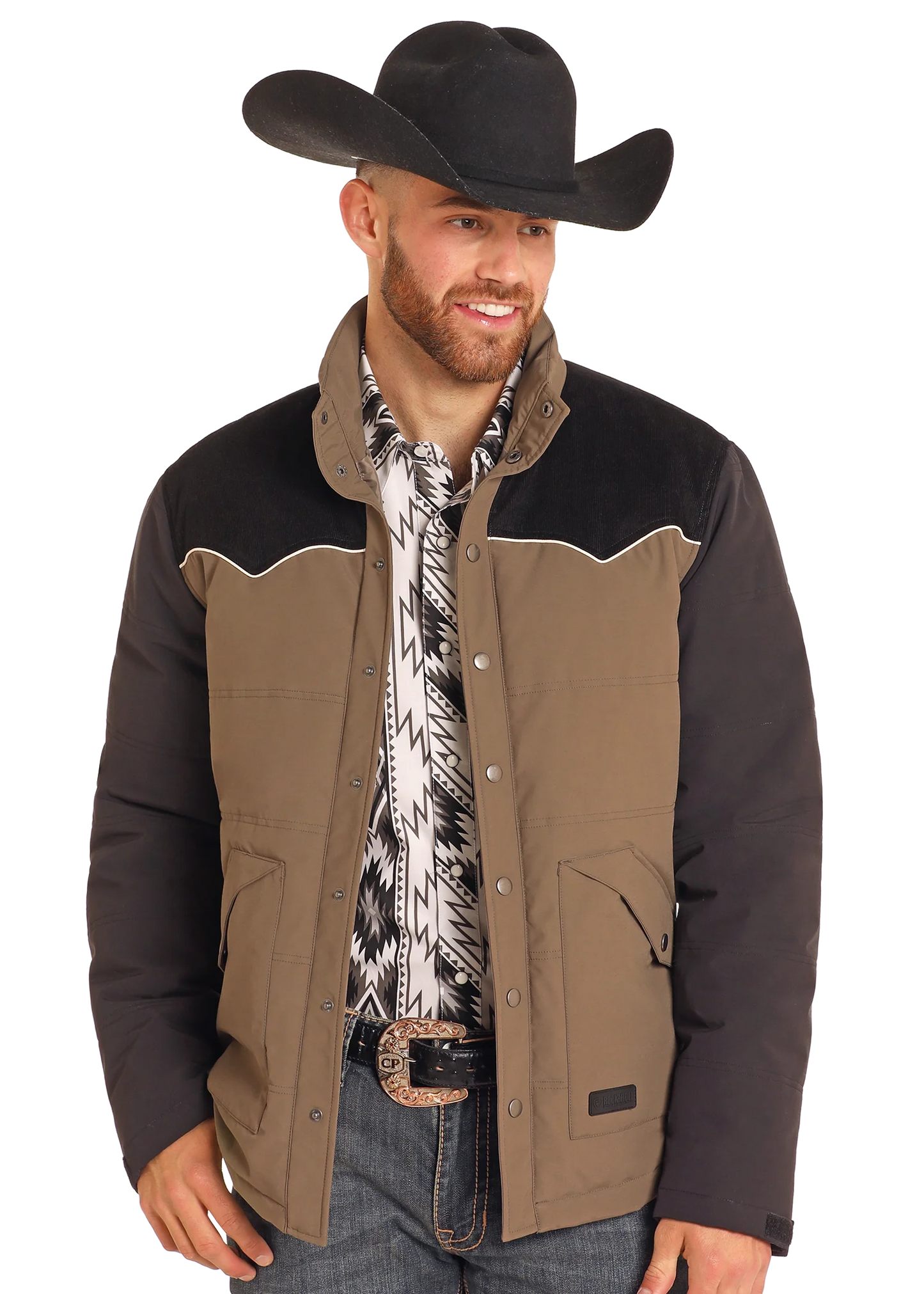 Men's Rock & Roll Cowboy Vintage 46 Puffer Jacket #VM92C04410