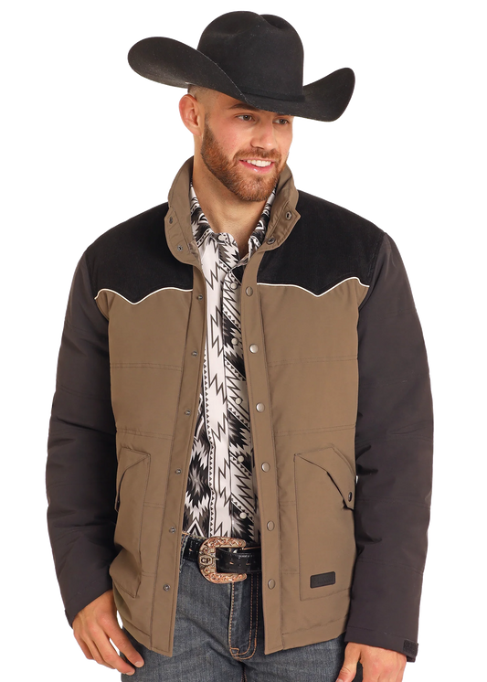 Men's Rock & Roll Cowboy Vintage 46 Puffer Jacket #VM92C04410