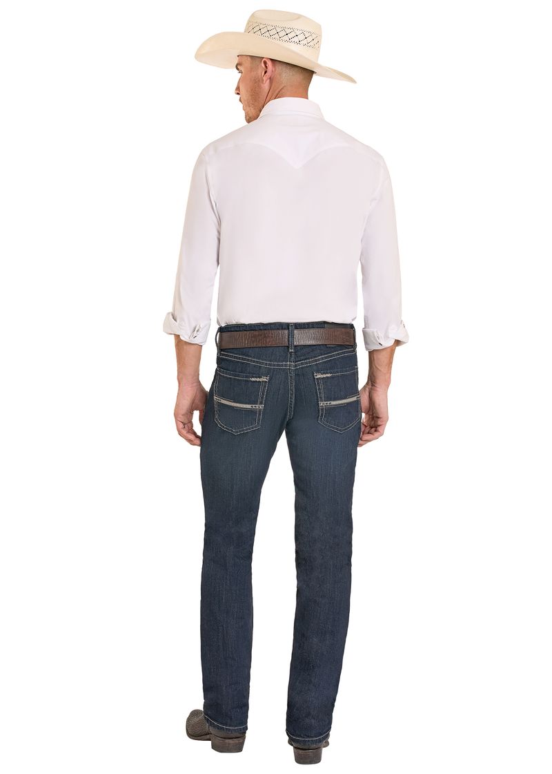 Rock & Roll Demin Men's BARB STITCH EMB REVOLVER BM1RD08591