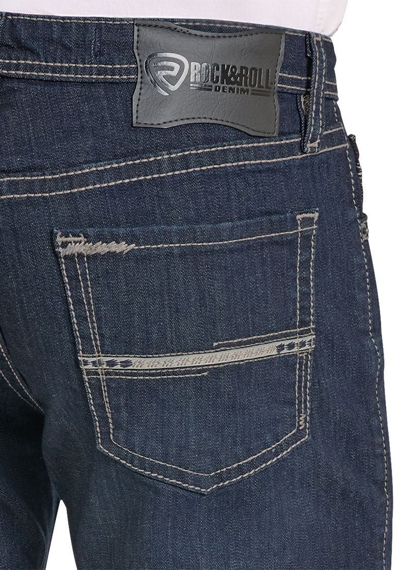 Rock & Roll Demin Men's BARB STITCH EMB REVOLVER BM1RD08591