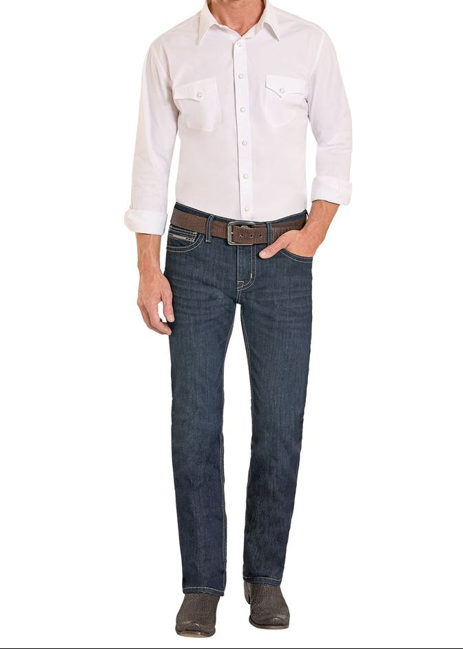 Rock & Roll Demin Men's STR Feather EMB REVOLVER BM1RD09122