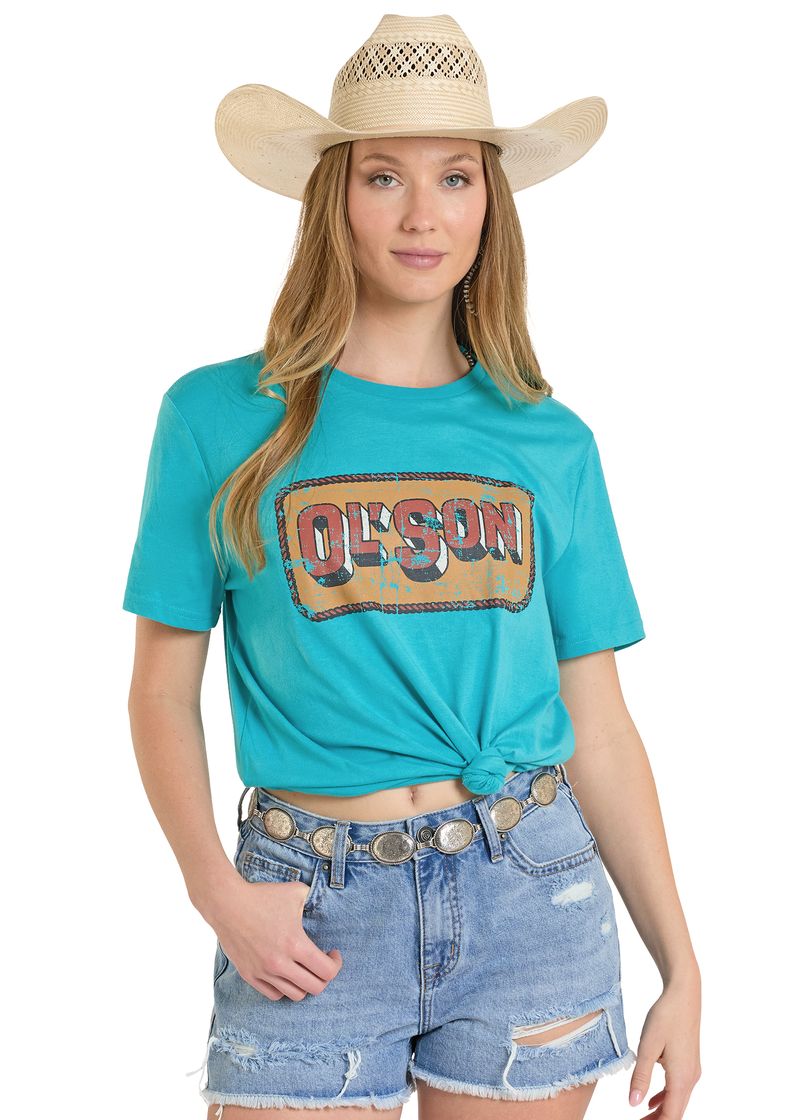 Rock & Roll Denim Uni Sex Dale Brisby Ol'Son Graphic Tee  BU21T08608