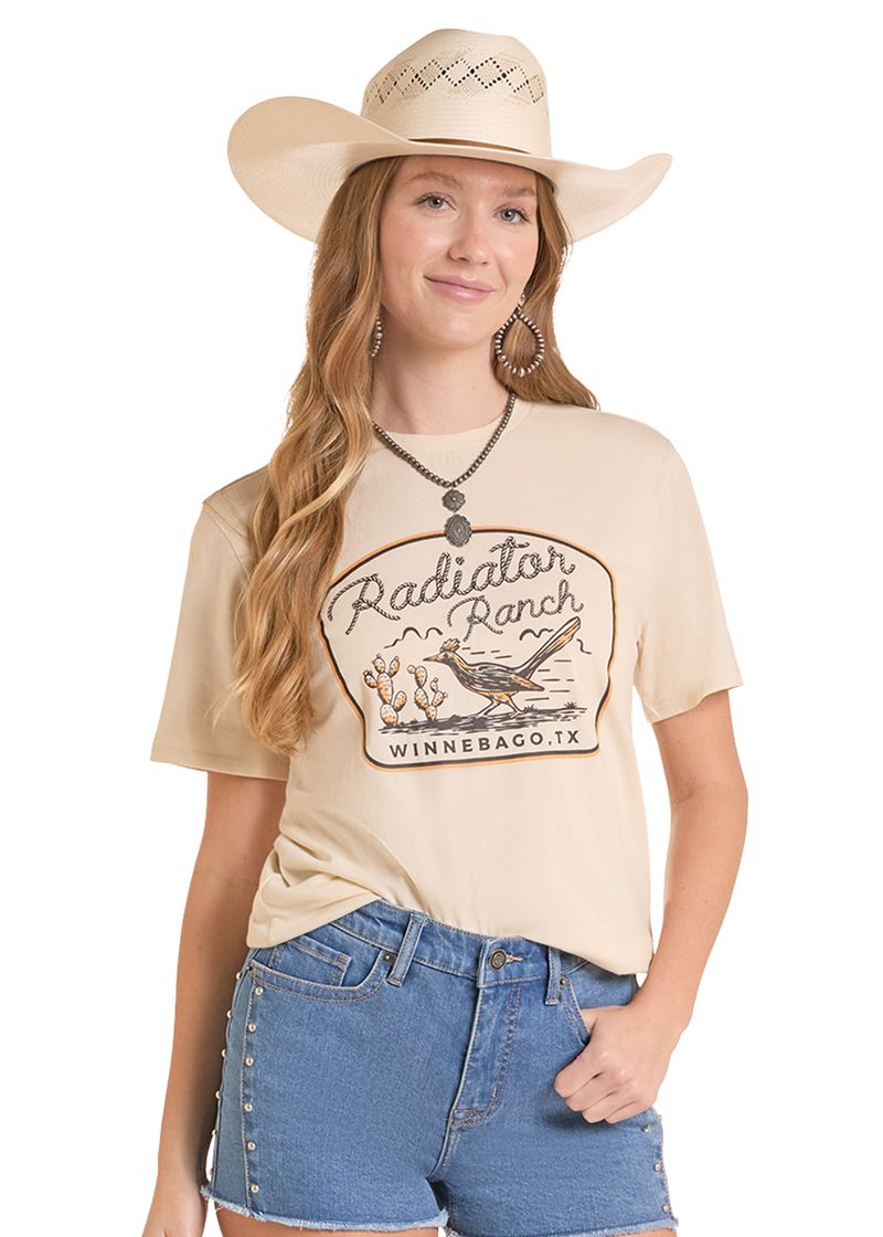 Rock & Roll Denim Unisex Dale Brisby Radiator Ranch Graphic Tee BU21T09170