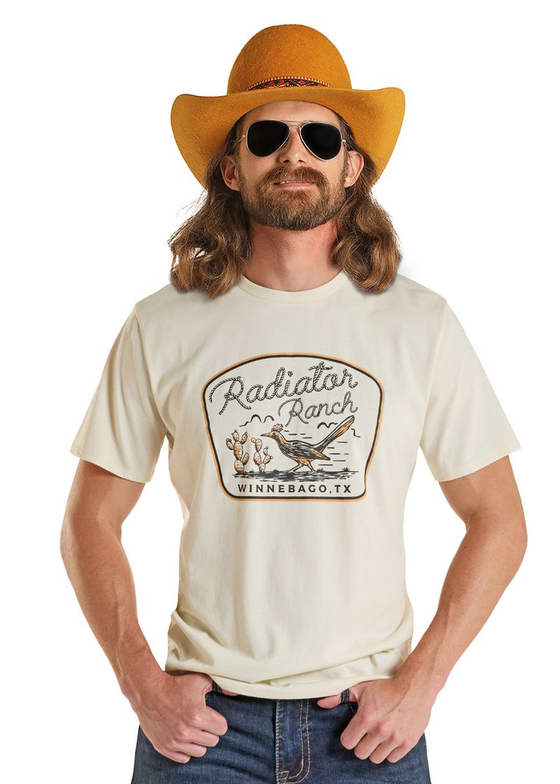 Rock & Roll Denim Unisex Dale Brisby Radiator Ranch Graphic Tee BU21T09170