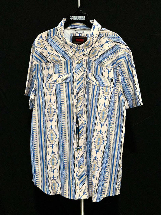 Rock and Roll Tek Western Short Sleeve BMN3S02546
