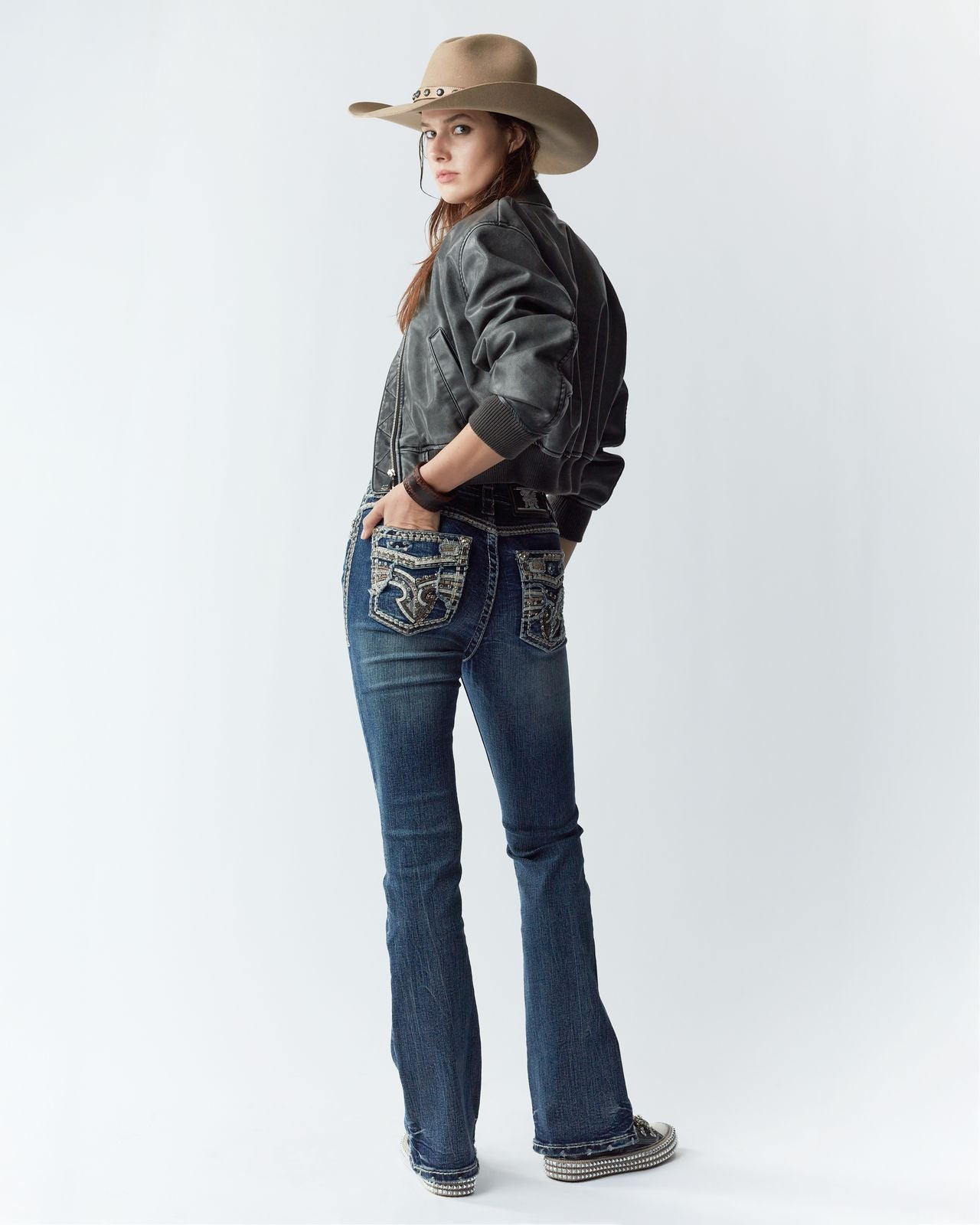 Rock in LA Women’s Premium Bootcut Jeans – RA9321PB