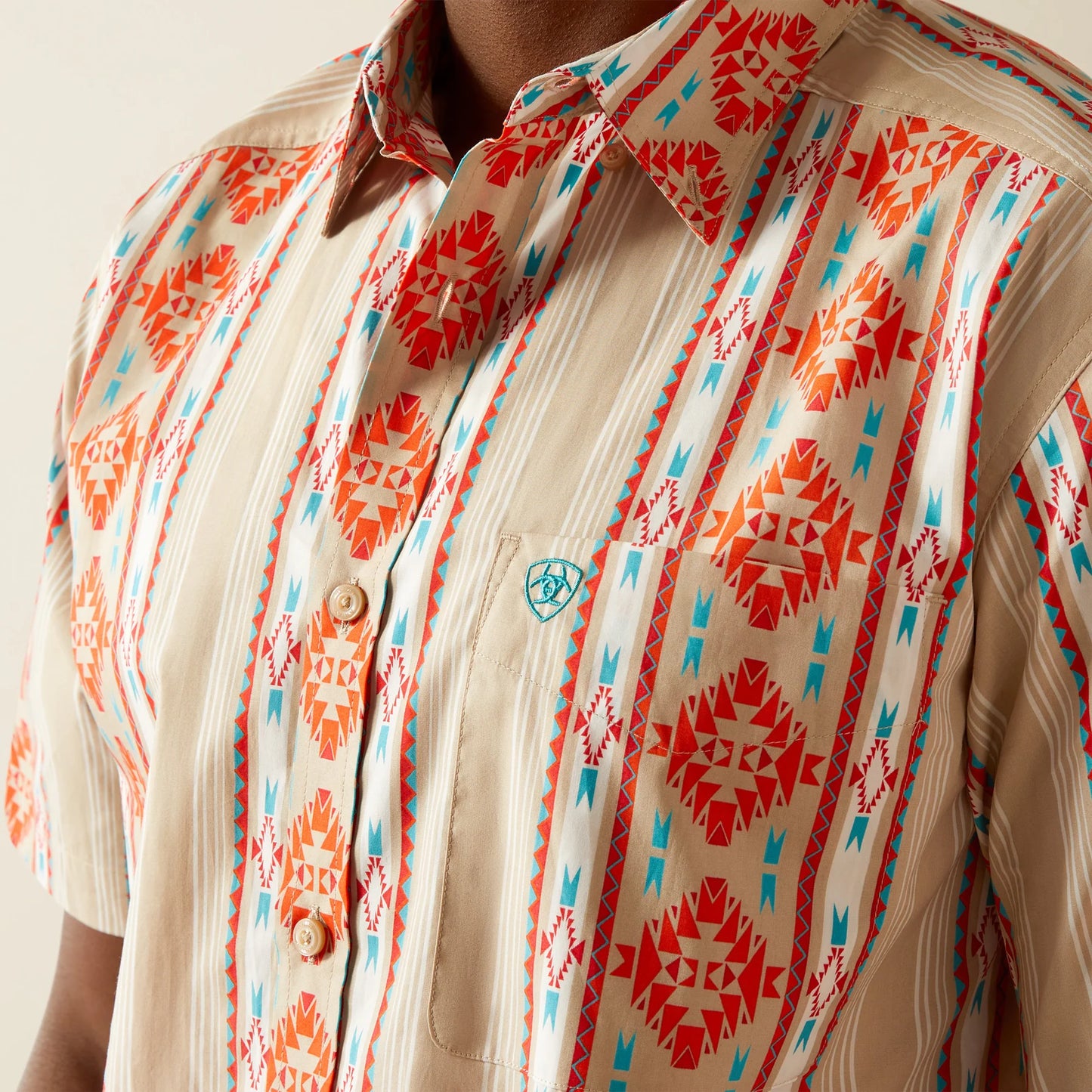 Men's Ariat Wade Classic Fit Button Down Shirt 10058751