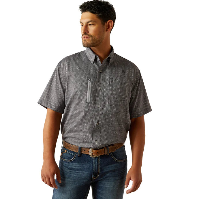 Ariat Mens Venttek Short Sleeve Shirt  Skyride 10058815