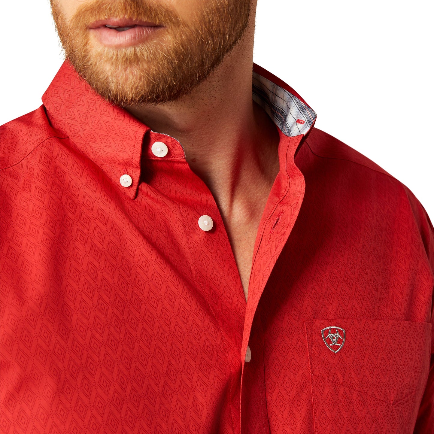 Ariat Men's Wrinkle Free Dangelo Classic Fit Button Down Shirt 10058951