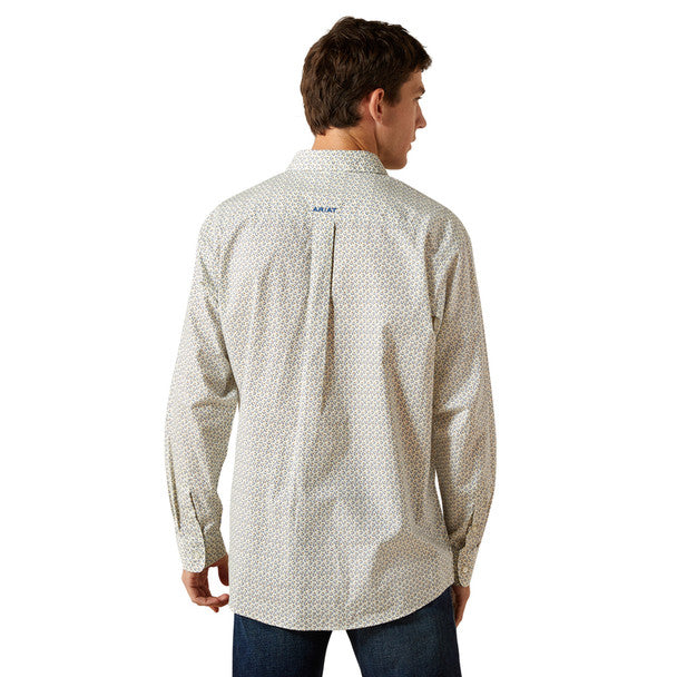 ARIAT STEVY CLASSIC FIT CREAM PRINT - MENS SHIRT - 10062240