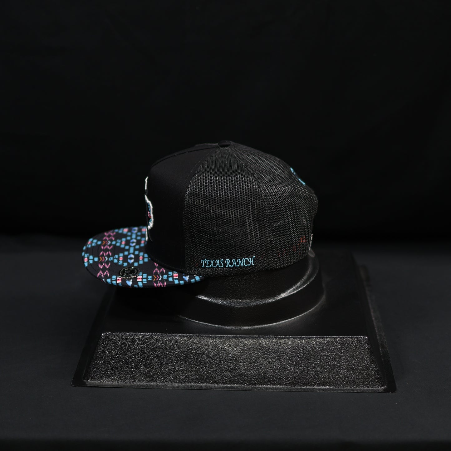 TR Texas Black/Blue/Pink Cap