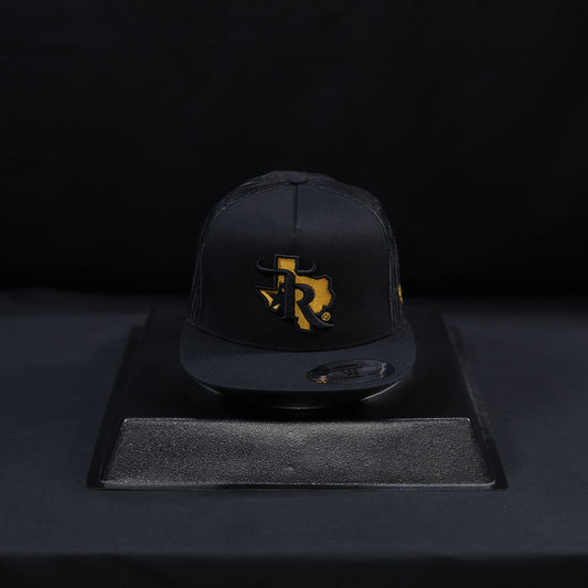 TR Texas Black/Gold Cap