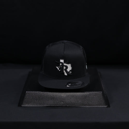 TR Texas White/ Black Cap