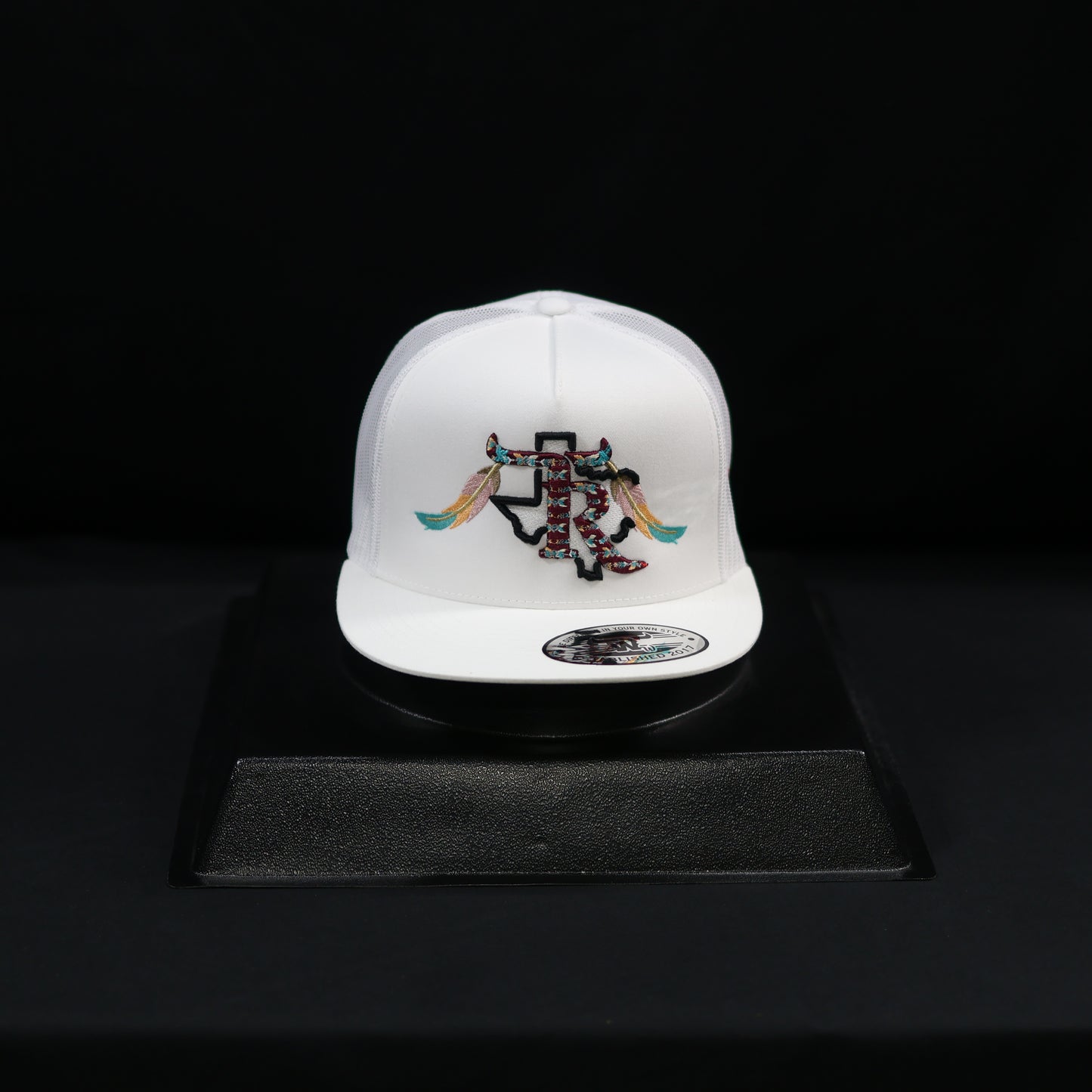 TR Texas White Feather/Marron Cap