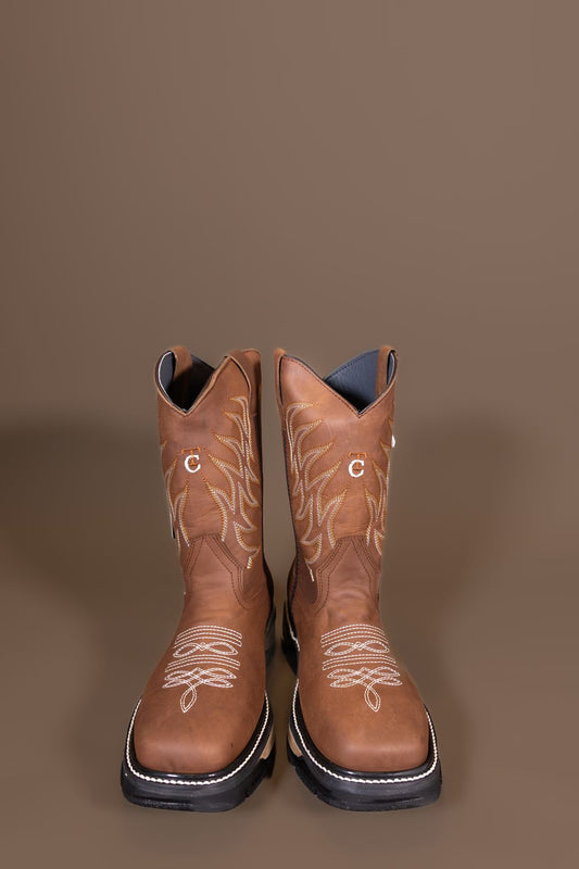 Texas Coast Men Work Boots TC10 Honey