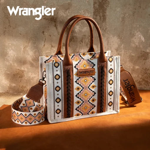 Wrangler Southwestern Crossbody Bag - Coffee WG2202-8120SCF