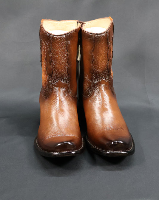 Cowboy City Men Boots Deer Tommy Brandy