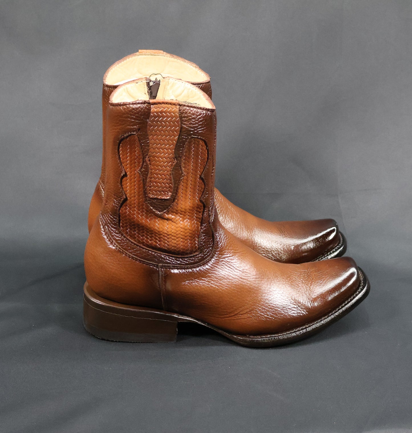 Cowboy City Men Boots Deer Tommy Brandy