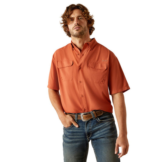 Ariat Men's VentTEK Outbound Shirt Baked Clay  10055119