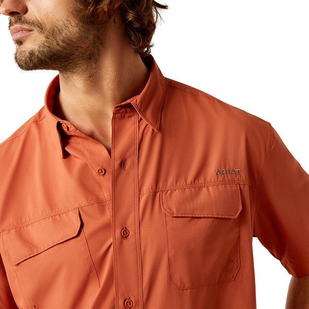 Ariat Men's VentTEK Outbound Shirt Baked Clay  10055119