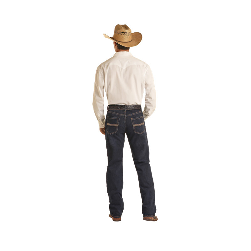 Rock & Roll Denim® Men's Vintage 46 Relaxed Stackable Bootcut Jeans VM1RD08000