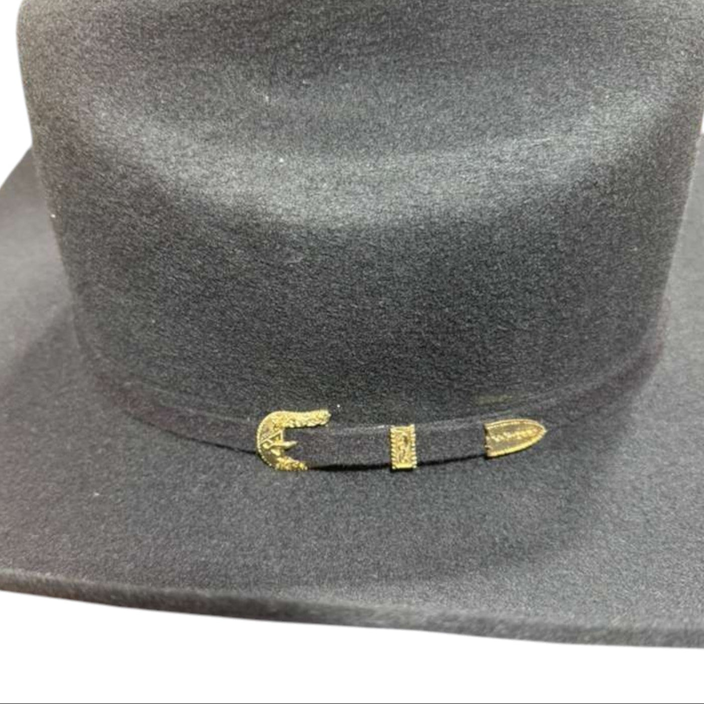 Valtierra Black Cattlemen Cowboy Hat
