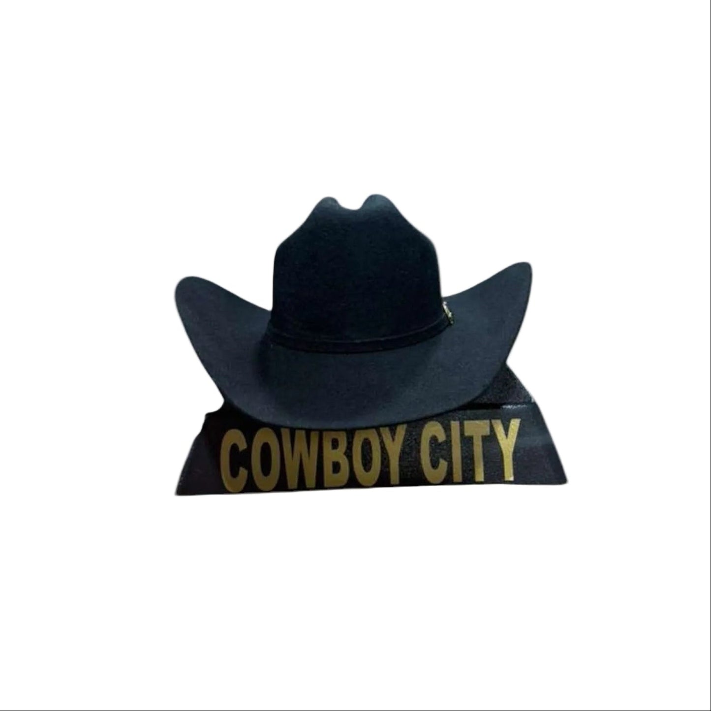 Valtierra Black Cattlemen Cowboy Hat
