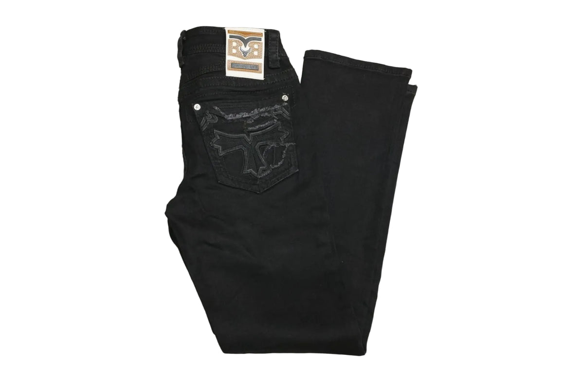Western Bull Mens Jean Black WB-A03
