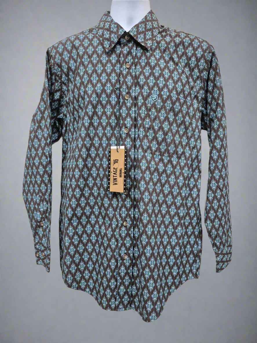 Rock & Roll Vintage '46  Mens  Turquoise VMB2S02531