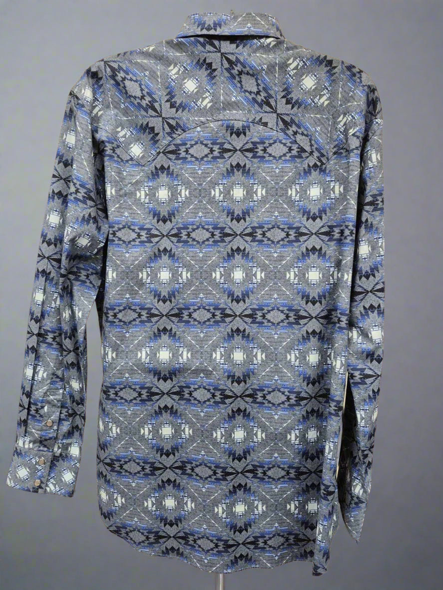 Rock & Roll Men's Cowboy Snap Front Shirt BMN2S03344