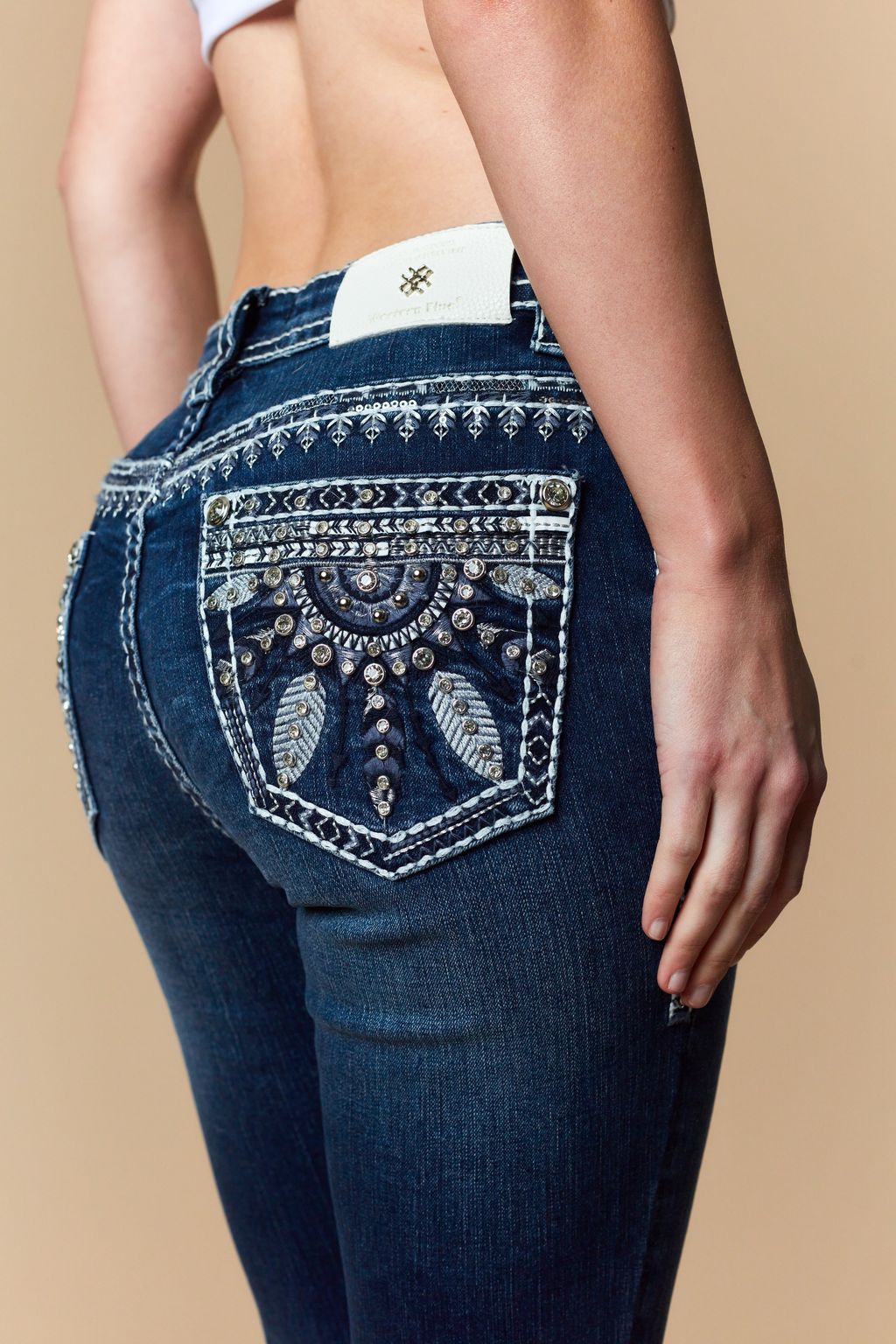 Women's Western Blue Denim W231 Bootcut