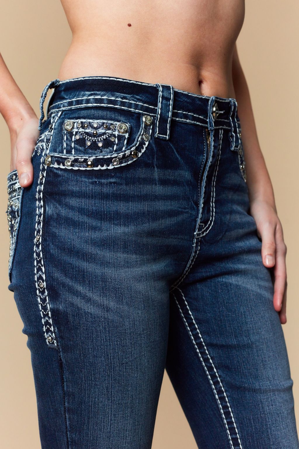 Women's Western Blue Denim W231 Bootcut