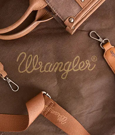 Wrangler Concho Structured Tote Brown WG250G-8250CF