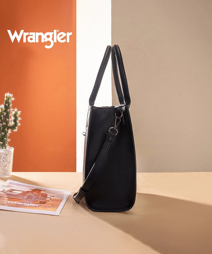 Wrangler Cow Printed Tote Bag