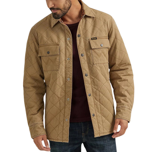 Wrangler Reversible Quilted Men's Shirt Jacket 112353398