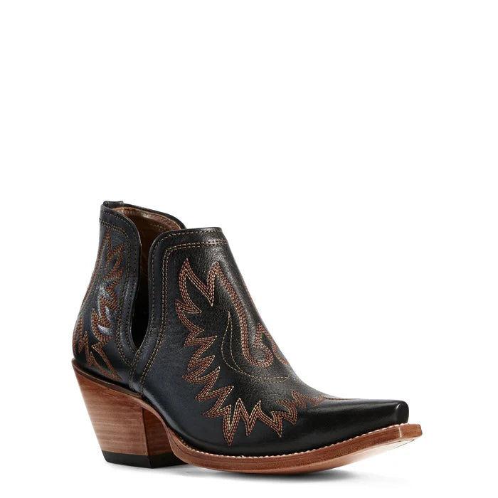 Ariat Women's Brooklyn Black Dixon 10029653 Size 8.5B