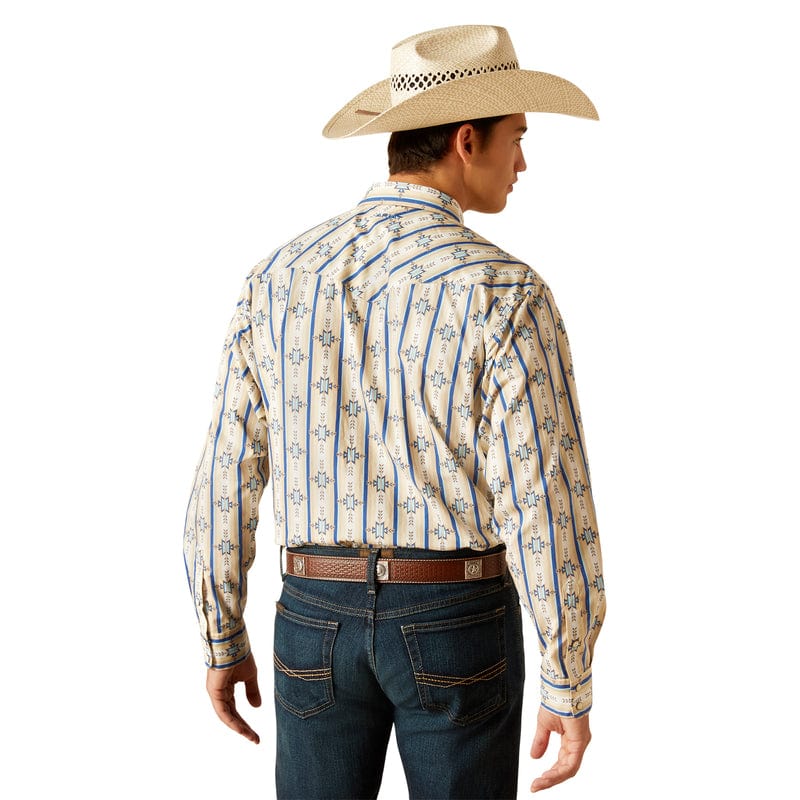 Ariat Mens Preston Snap Long Sleeve White 10048540