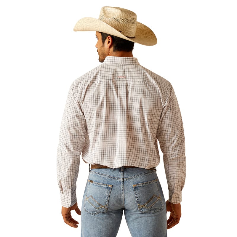 Ariat Mens Pro Tristin LS Shrt White 10048360