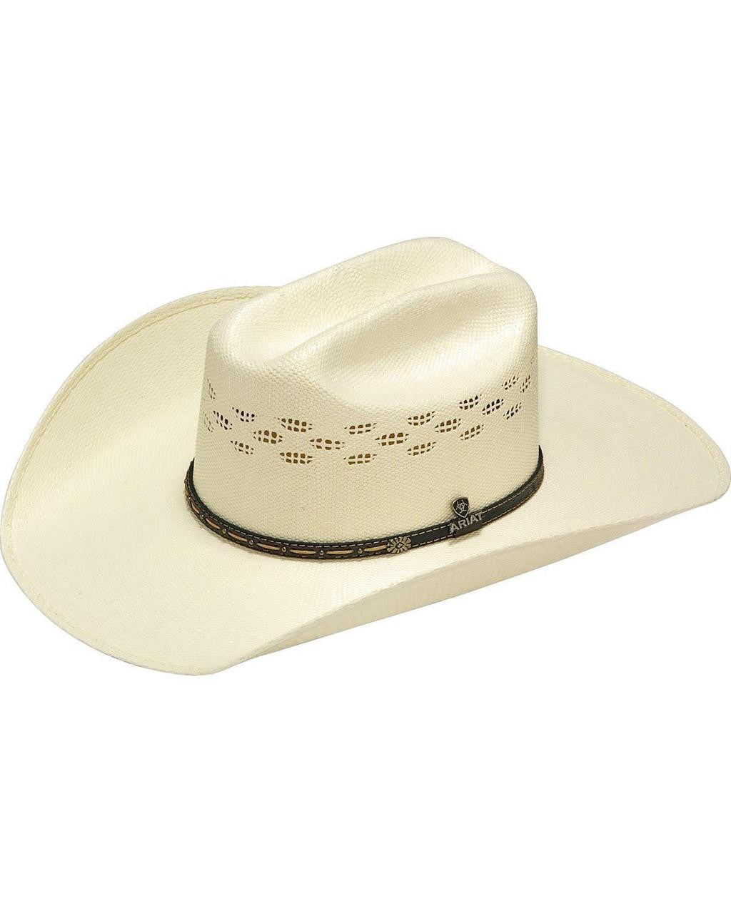 Ariat Mens Bangora Straw Hat - A73172