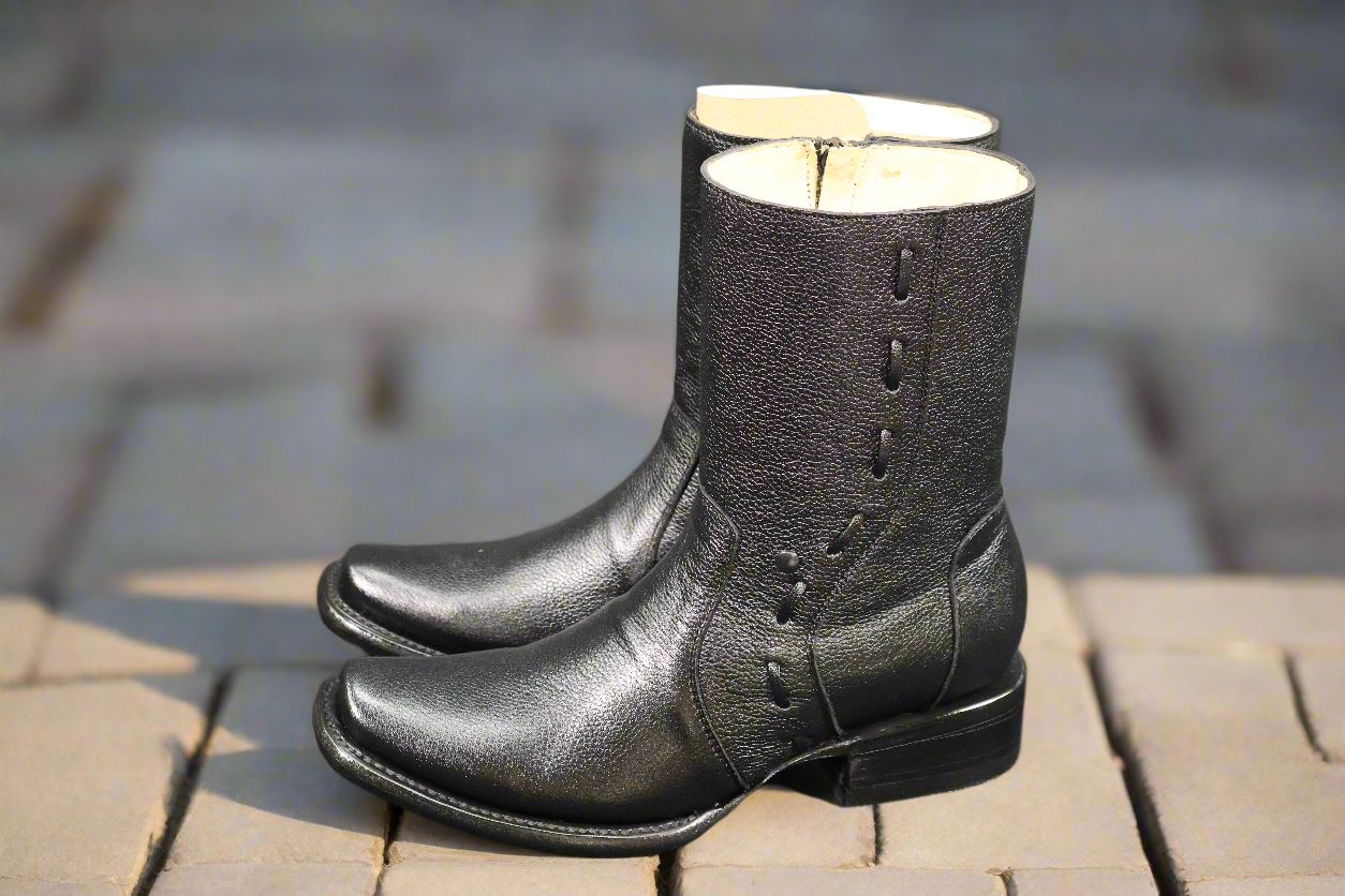 Cowboy City Men Boots Vegas Flother Black