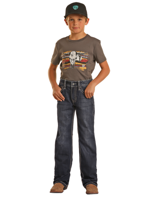 Rock & Roll  Boys Regular Fit  Bootcut  BB0BD02485