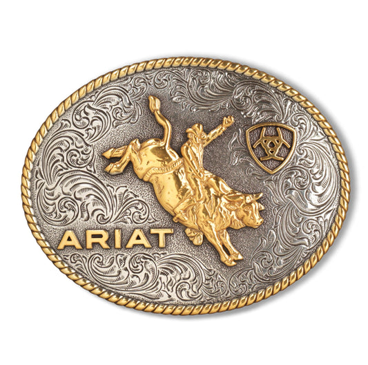 ARIAT OVAL ROPE BULLRIDER -BUCKLE - A37056