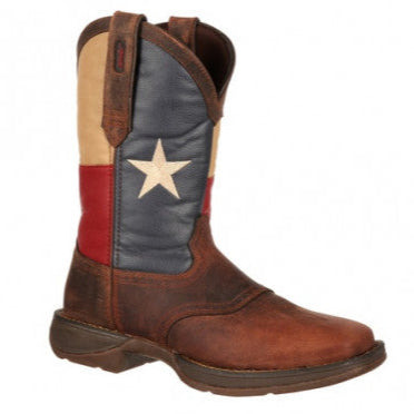 Durango Men's 11" Flag Pull-On DB4446-M Traditional Cowboy Boots